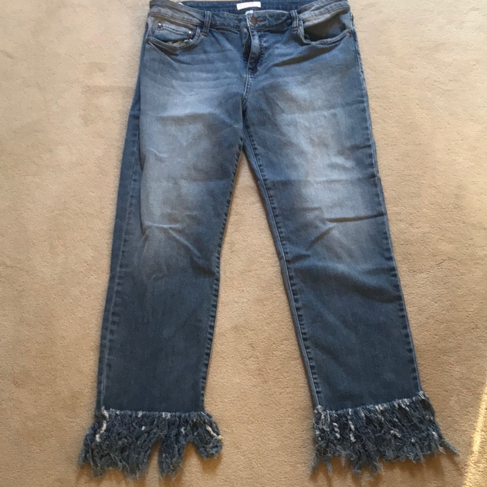 Cropped jeans